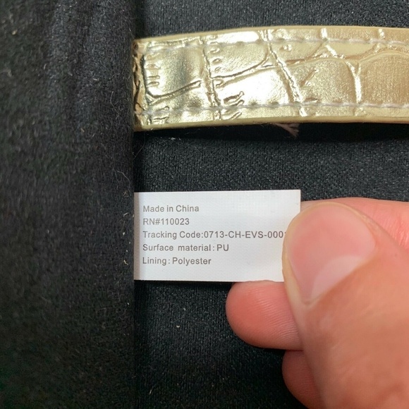 Gold Reptile Jewelry Tote Case Bling It On - Picture 6 of 8